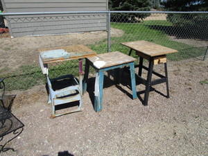 lot 102 image: Shop Tables