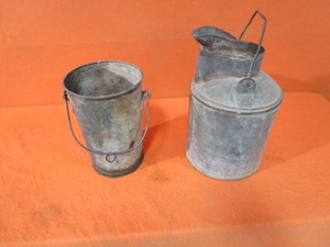 lot 113 image: Vintage Water Can & Bucket