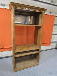 lot 131 image: Entertainment Center On Wheels