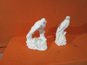 lot 195 image: Plaster Eagles
