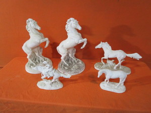 lot 201 image: Plaster Animals (see pics)