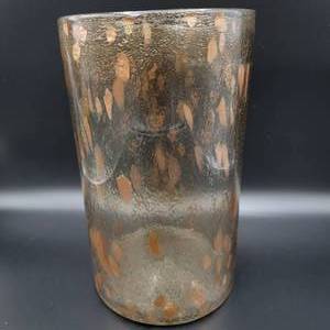 Mid-Century Large Hand-Blown Glass Vase