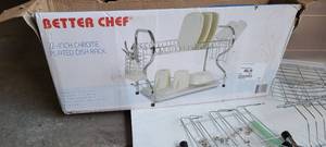 lot 175 image: Better Chef 22-Inch Dish Rack