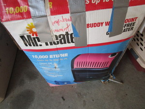 Mr Heater wall mount heater, 10,000...