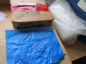 Bags - 12x15 blue, black t-shirt ...