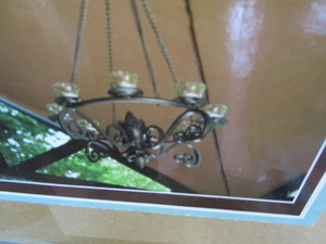 Gazebo chandelier, new in box...