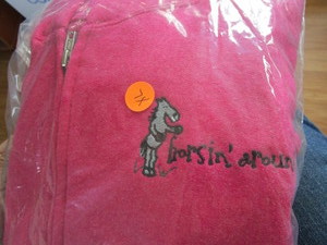 Zip-up hooded sweatshirts, fuchsia ...