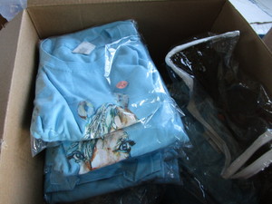 T-shirts, blue Hay, qty fifteen ...