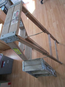 Keller wooden ladders - 2ft and 4ft...