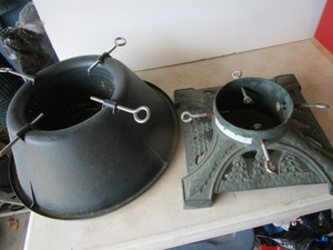 Tree stands - Christmas cast 14 sq...