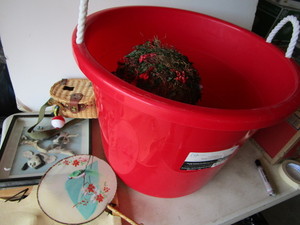 New 17 gallon tub, papoose board, c...