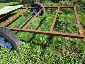 Frame for trailer 5x12, 2 coupler...