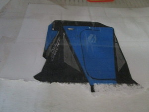 Otter XT650 cabin ice shelter, dual...