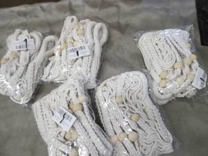 5 Macrame Plant Hangers...