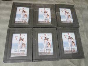 6- 4x6 inch Photo Frames...