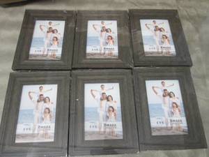 6- 4x6 inch Photo Frames...