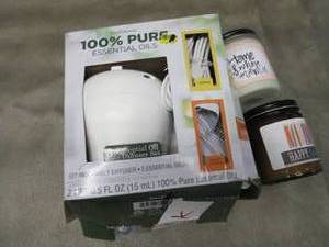 Diffuser, 2 Candle Jars...
