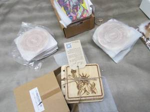 4 Sets of Coasters...