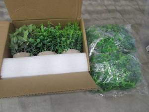3 Faux Plants & Ivy...