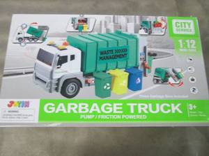 City Service Recycling Garbage Truc...