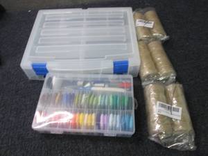 Embroidery Floss Organizer, Plastic...