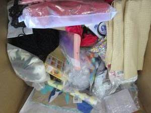 Box of  Overstock Craft Items & Mis...