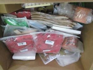 Box of  Overstock Craft Items & Mis...