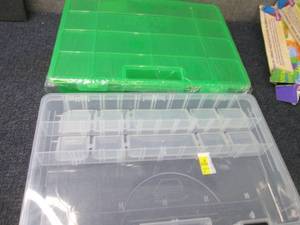 2 Plastic Organizers...