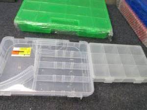 3 Assorted Plastic Craft Organizers...