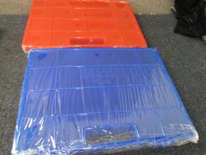 2 Plastic Craft Organizers...