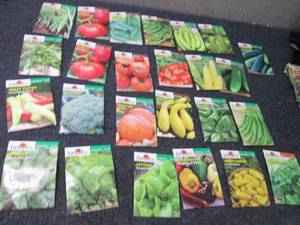 25 Assorted Packs of Burpee Vegetab...