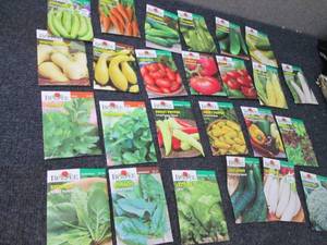 25 Assorted Packs of Burpee Vegetab...