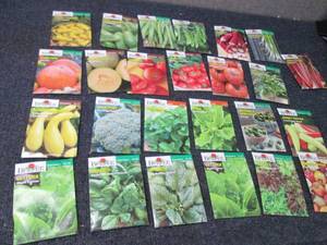 25 Assorted Packs of Burpee Vegetab...