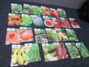 25 Assorted Packs of Burpee Vegetab...