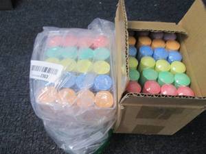 2 Packs Sidewalk Chalk...
