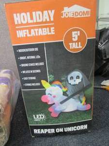 Joiedomi 5 ft Reaper on Unicorn Hol...