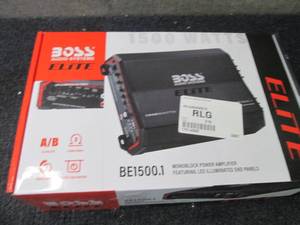Boss Elite Amplifier 1500 Watt open...