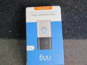 Ring Video Doorbell 3 Plus open box...