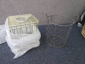 Wire Tissue Box Holder, Wire Bucket...