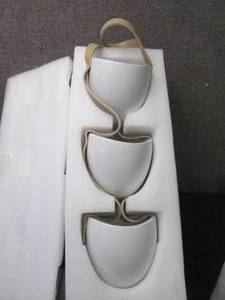 Mkono Ceramic Wall Planter 3 Tier H...