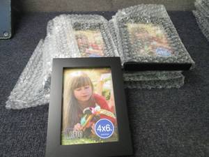 6- 4x6 inch Photo Frames...