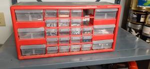 lot 24 image: 26 Compartment Plastic Storage Cont...