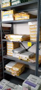 lot 31 image: 6 Shelf Metal Shelving Unit 36 X 1...