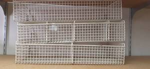 lot 67 image: (3) Pegboard DisplayStorage Baskets 29.5 X 14 X 5.5