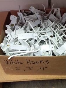 lot 81 image: Slatwall Hooks ...