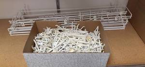 lot 95 image: Pegboard Hooks & Additional Shelvin...