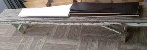 lot 120 image: Vintage 8 Wood Bench, and (7) Addi...