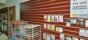 lot 139 image: Slatwall Display Panel 4 X 8 Contents Not Included Buyer Responsible For Removal