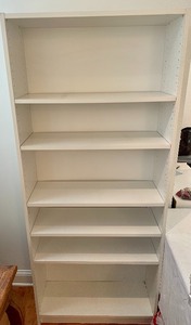 White Shelving Unit