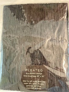 Pleated Mulberry Paper